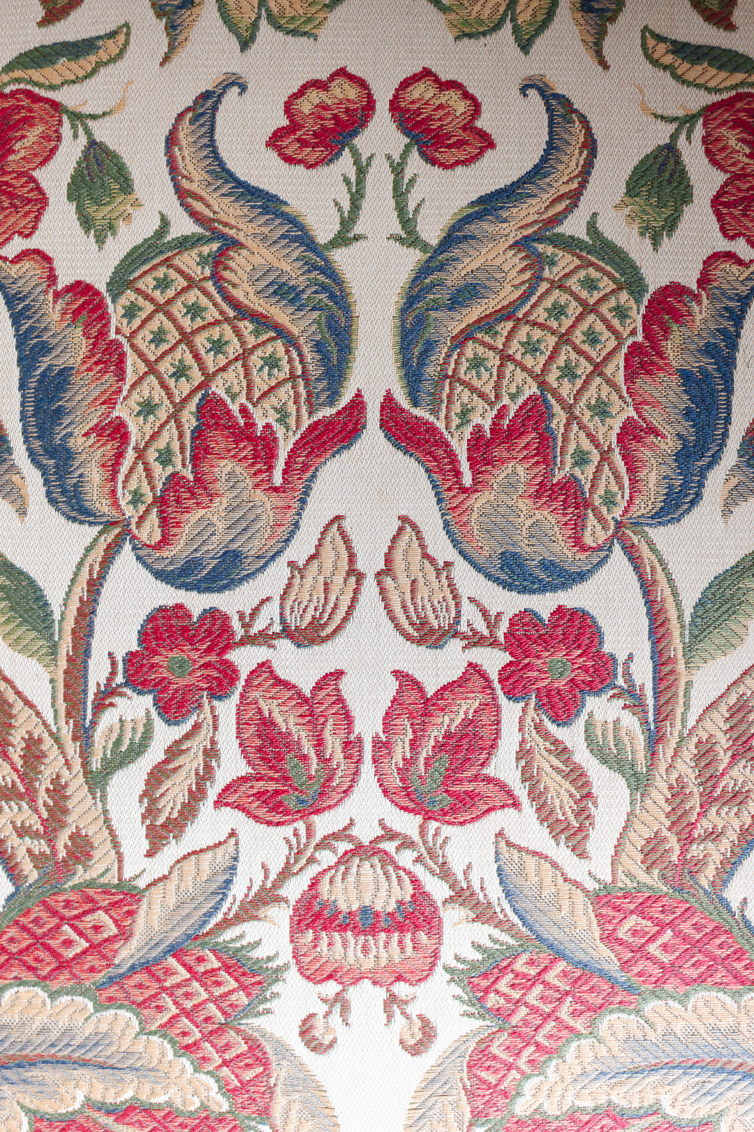 pair of 19th century French Louis XIV style tapestry & gilt walnut armchairs