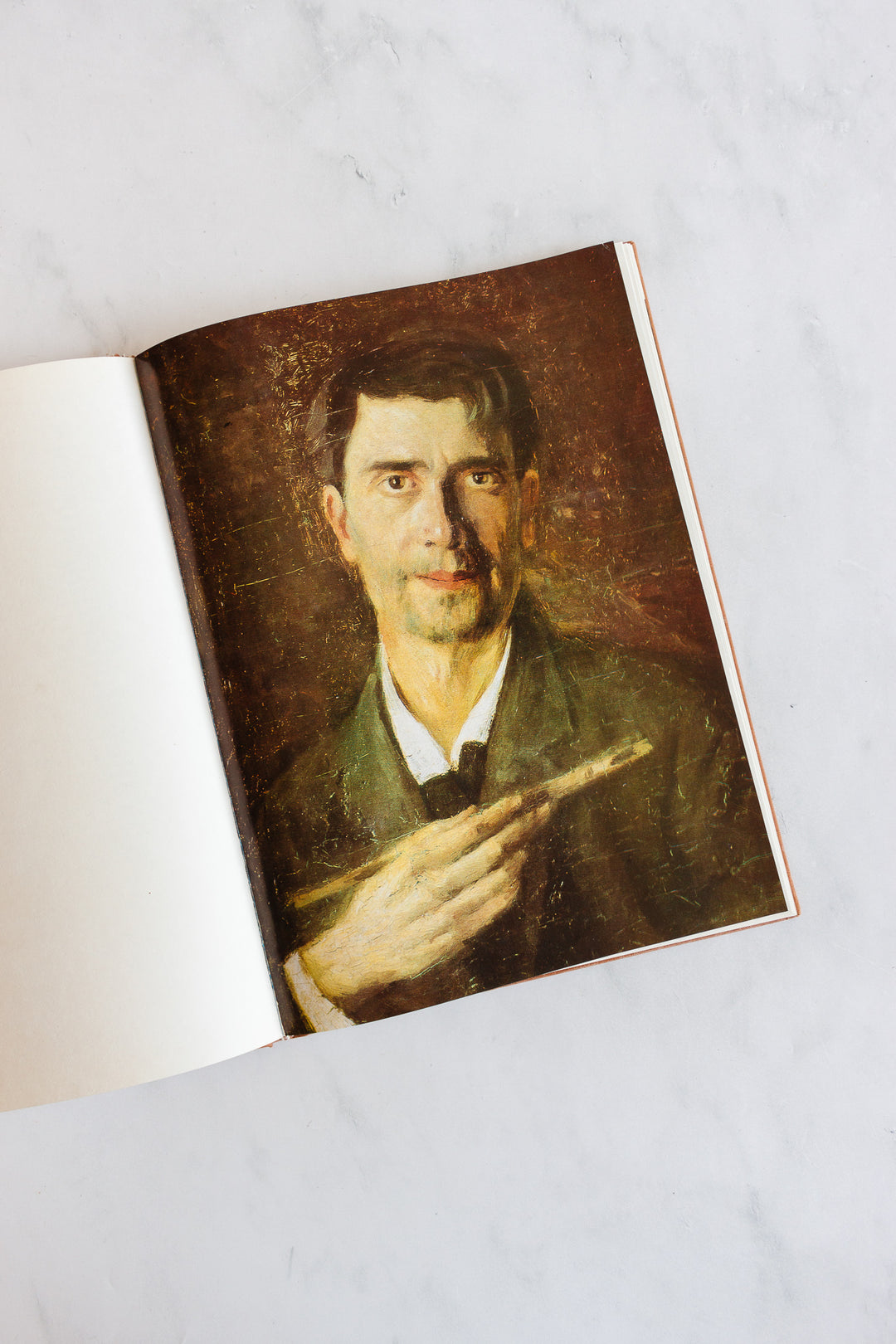 vintage Romanian art book, “luchian”