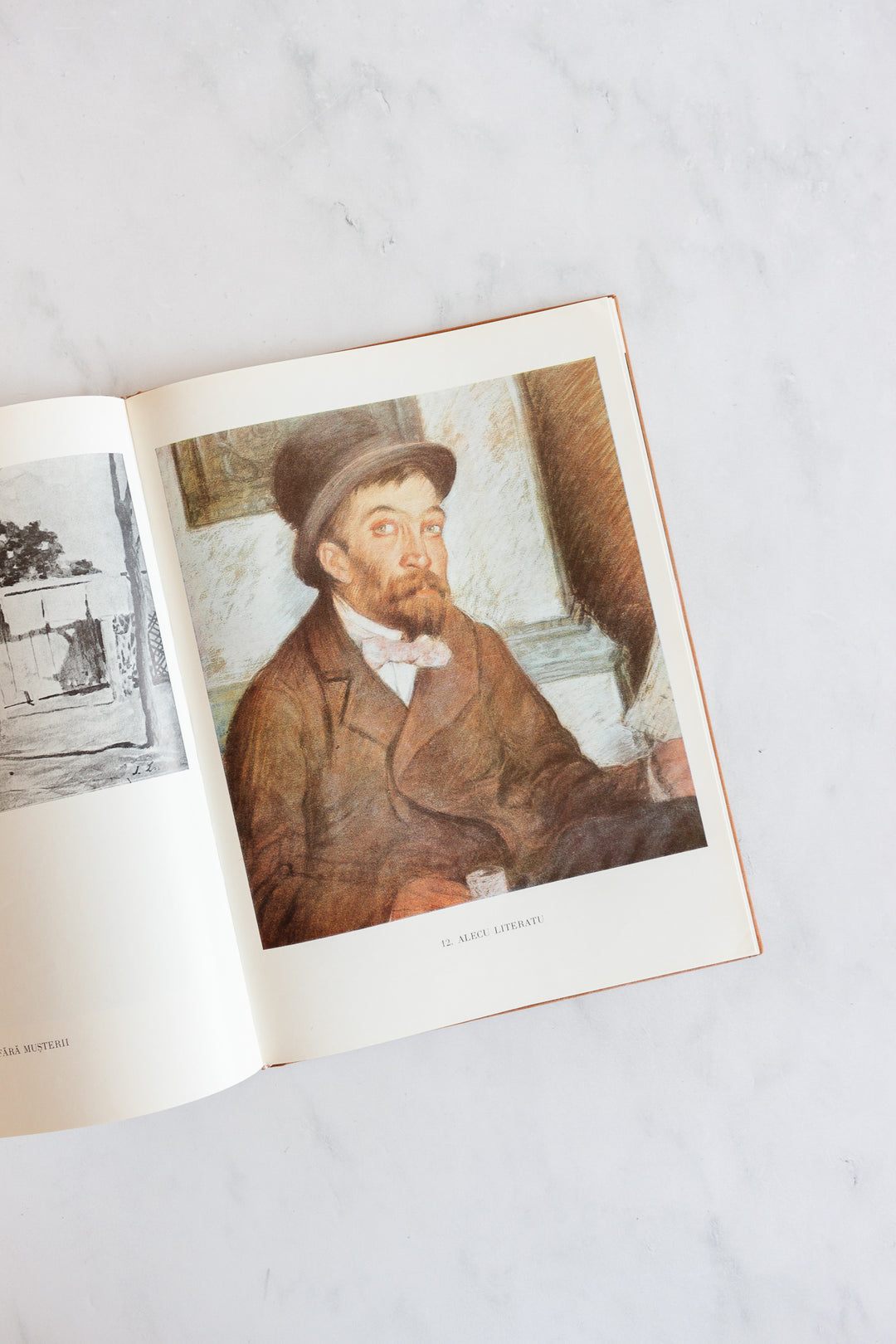 vintage Romanian art book, “luchian”