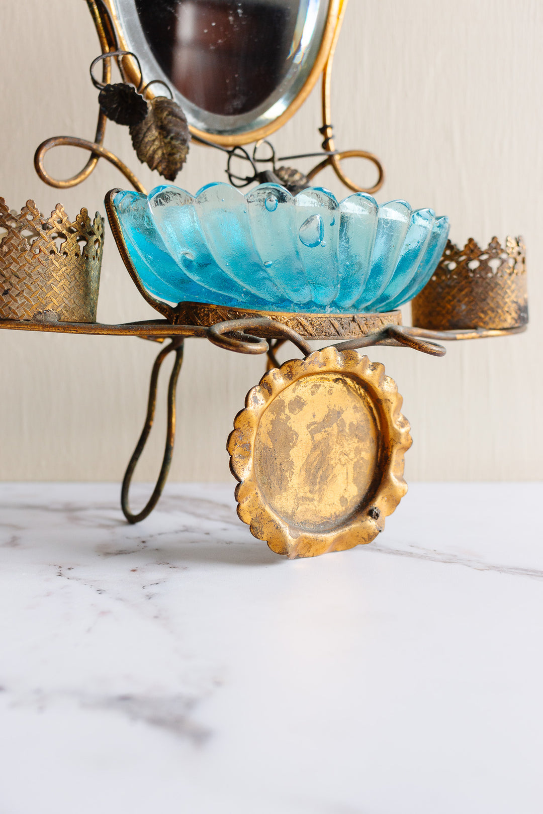 19th century french Napolean III trousseau ring dish