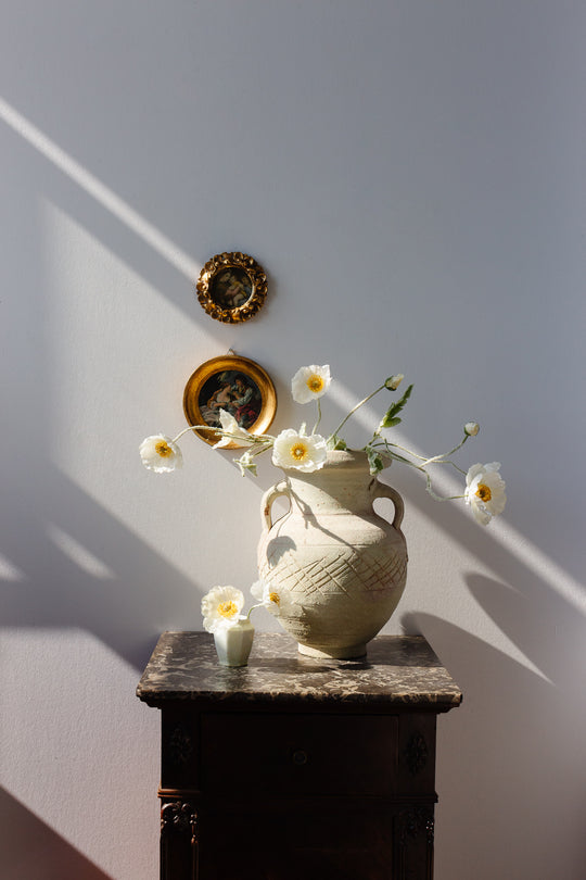 vintage french terra cotta vessel