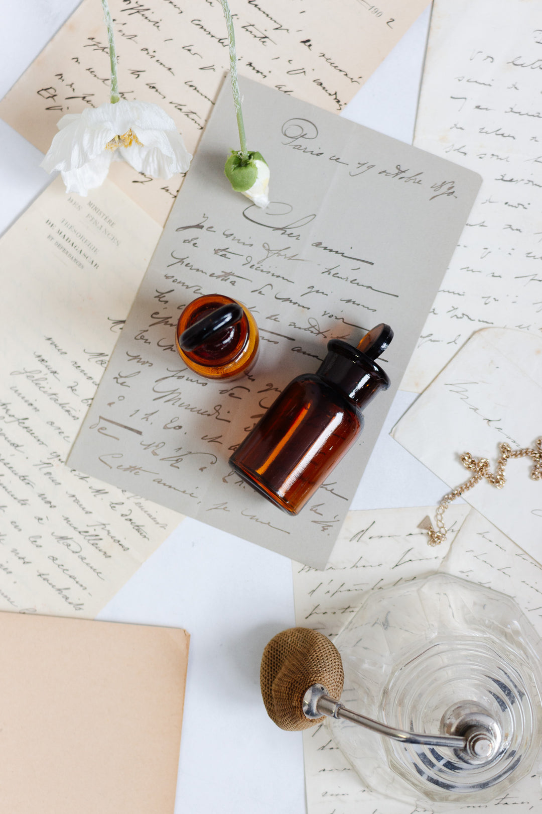 antique french apothecary amber glass bottles