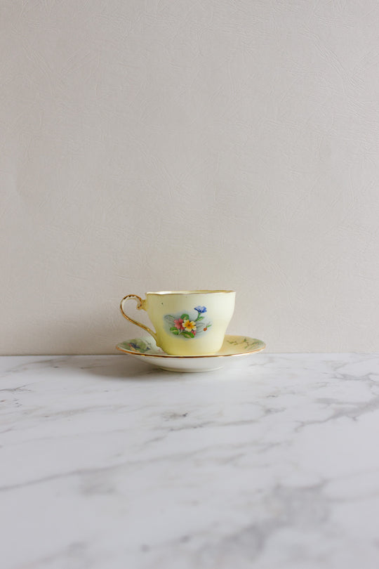 antique aynsley teacup and saucer B5137