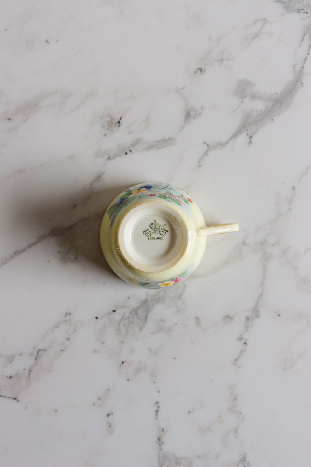 antique aynsley teacup and saucer B5137