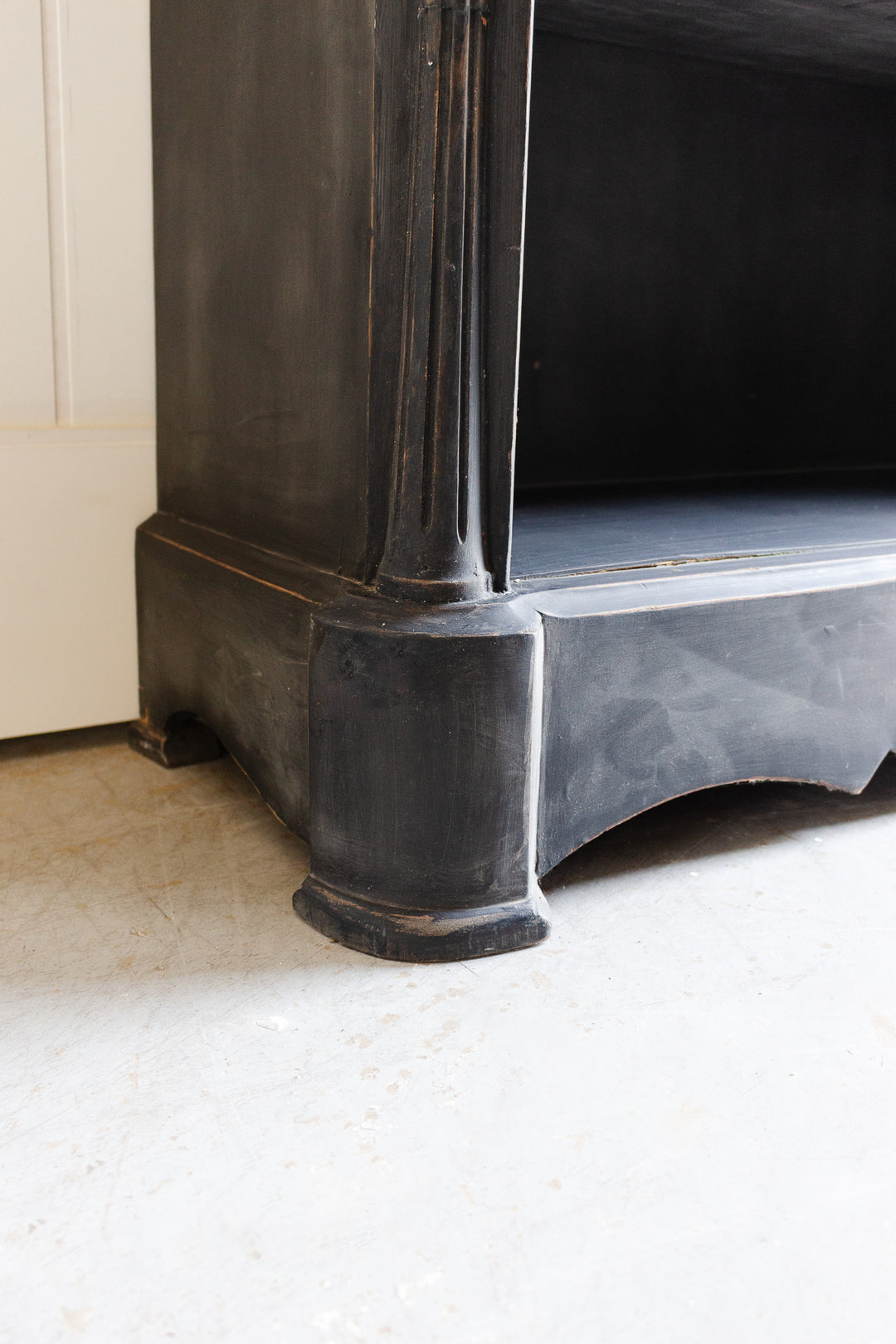 vintage Henry ii style wooden bookcase