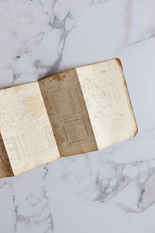 19th century French illustrated pocket book, “seurrier”