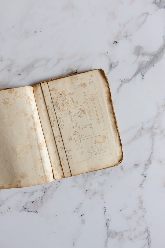 19th century French illustrated pocket book, “seurrier”