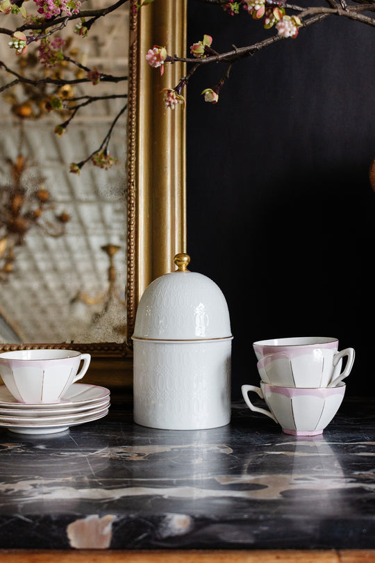 vintage rosenthal textured lidded pot
