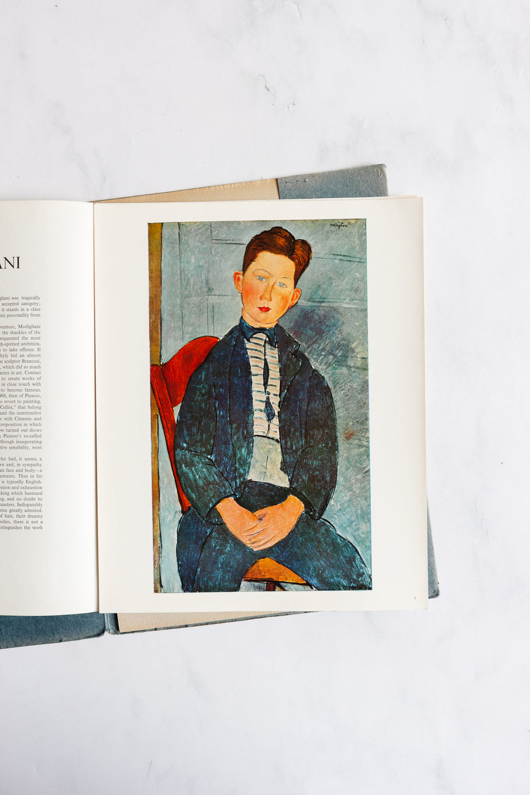 vintage portfolio collection of prints by modigliani and toulouse-lautrec