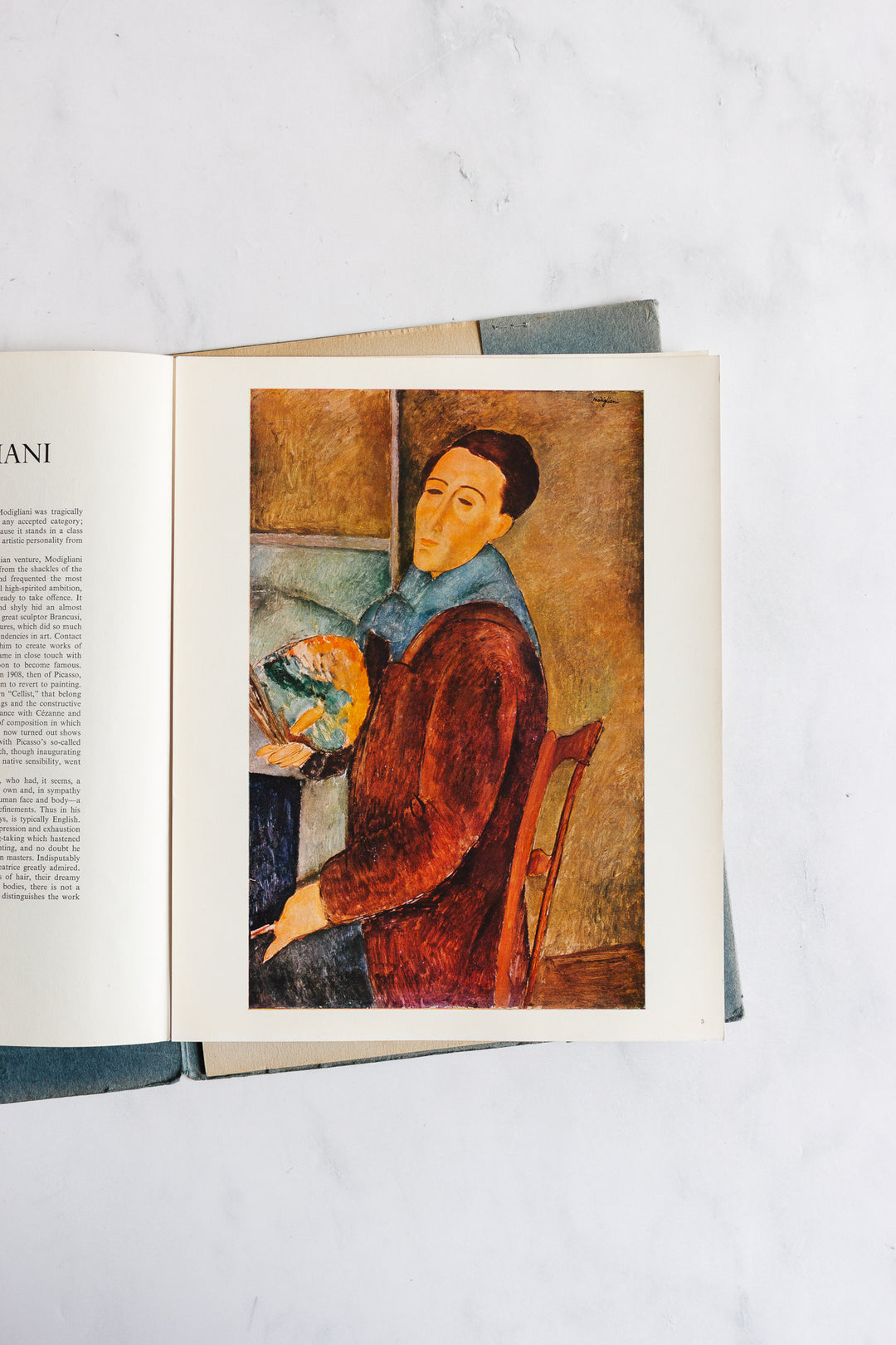 vintage portfolio collection of prints by modigliani and toulouse-lautrec