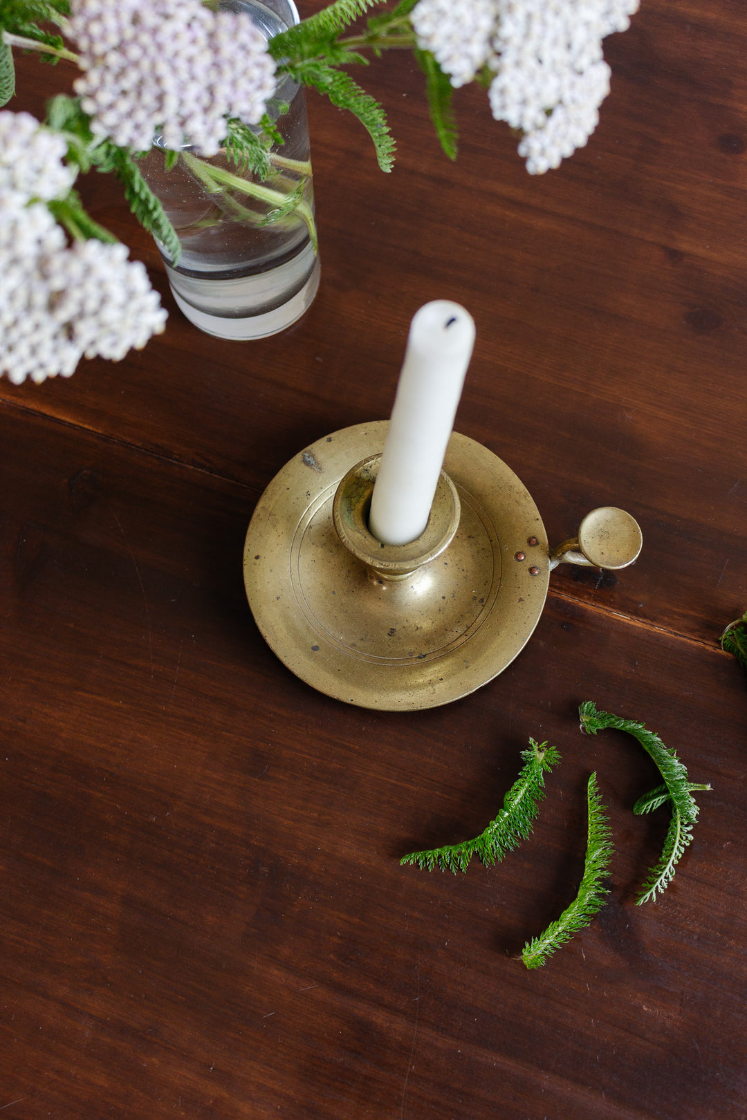 antique french chamberstick i