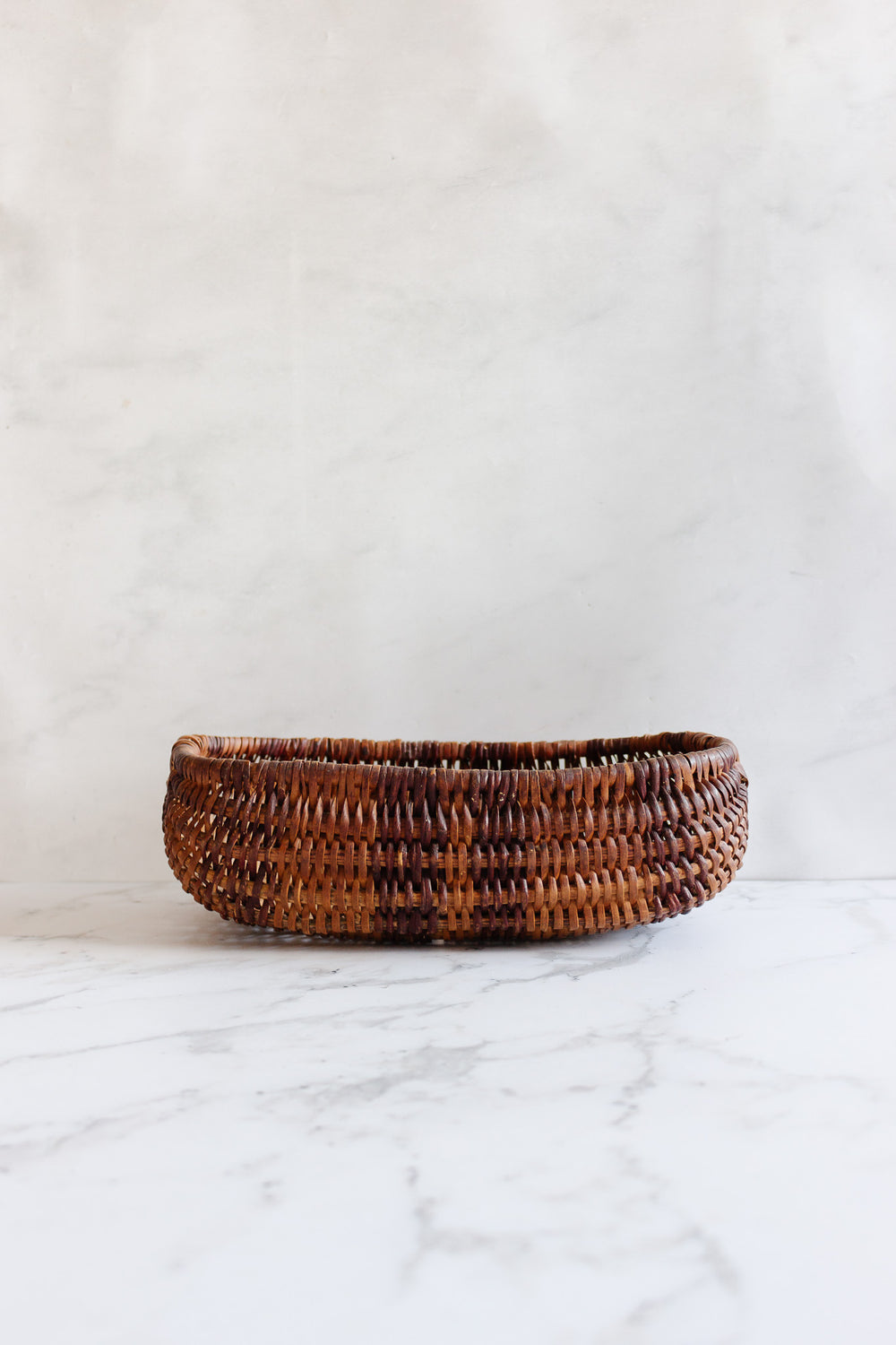 vintage french woven petit panier français