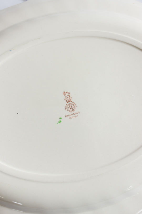 vintage royal doulton rhapsody platter
