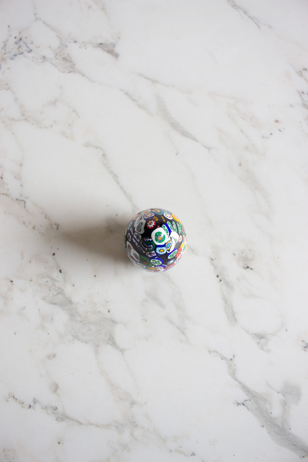 vintage murano glass millefiori decorative egg