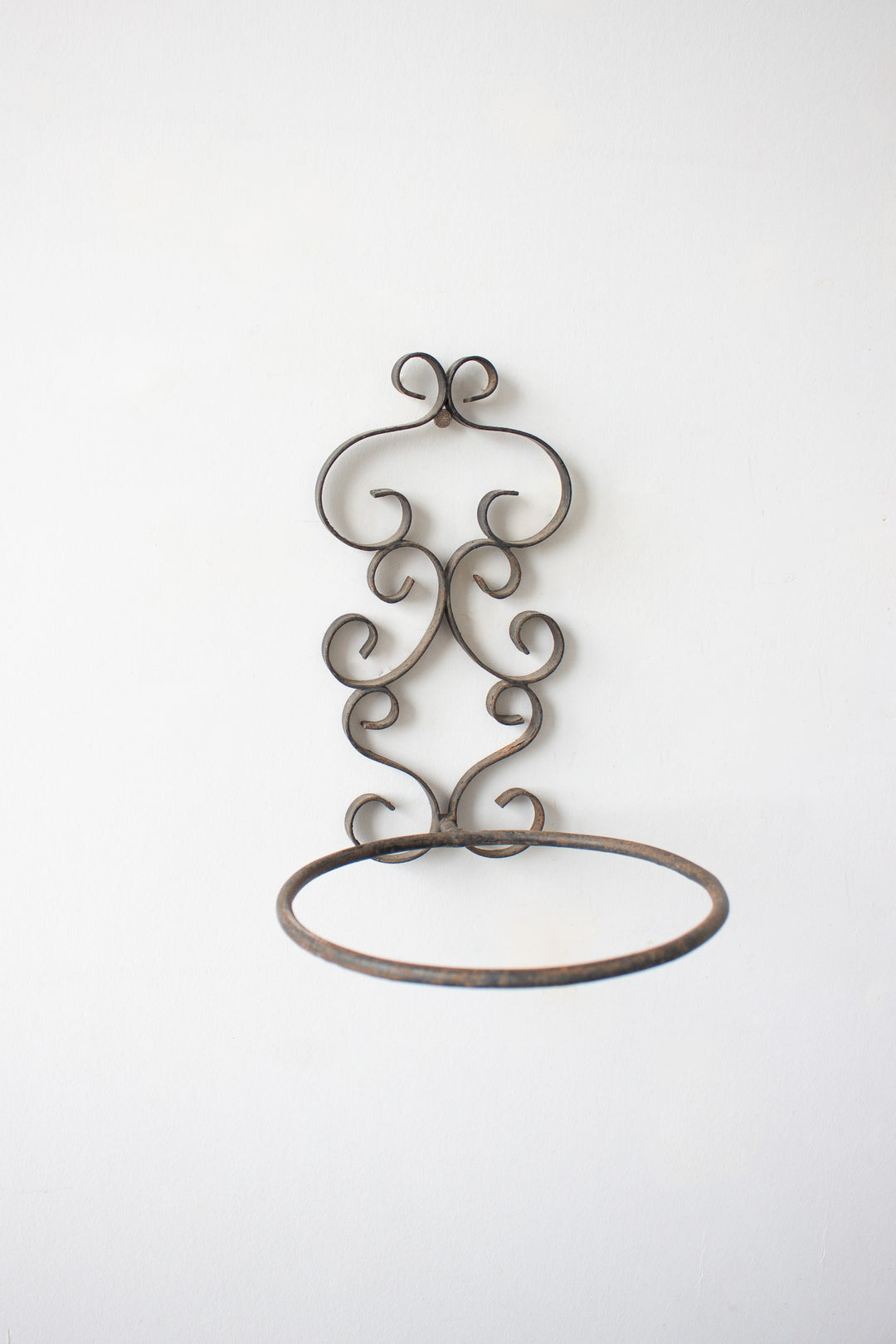 vintage french wall mounted plant holder