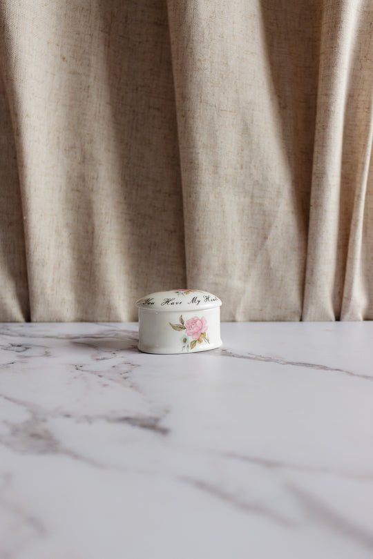 vintage royal adderley trinket box
