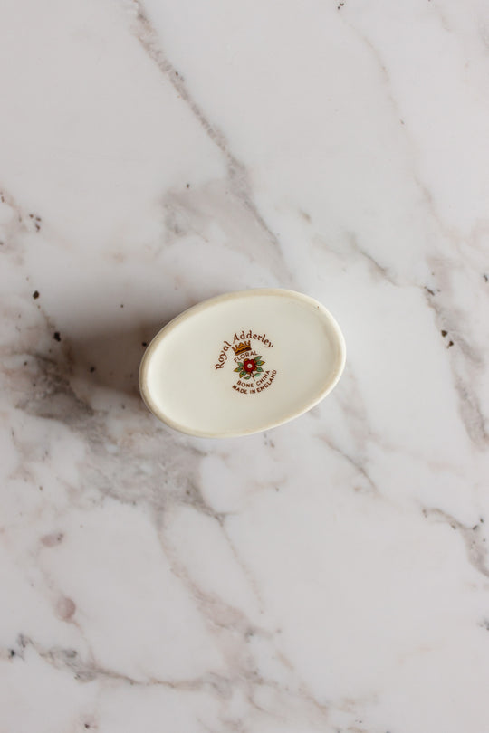 vintage royal adderley trinket box