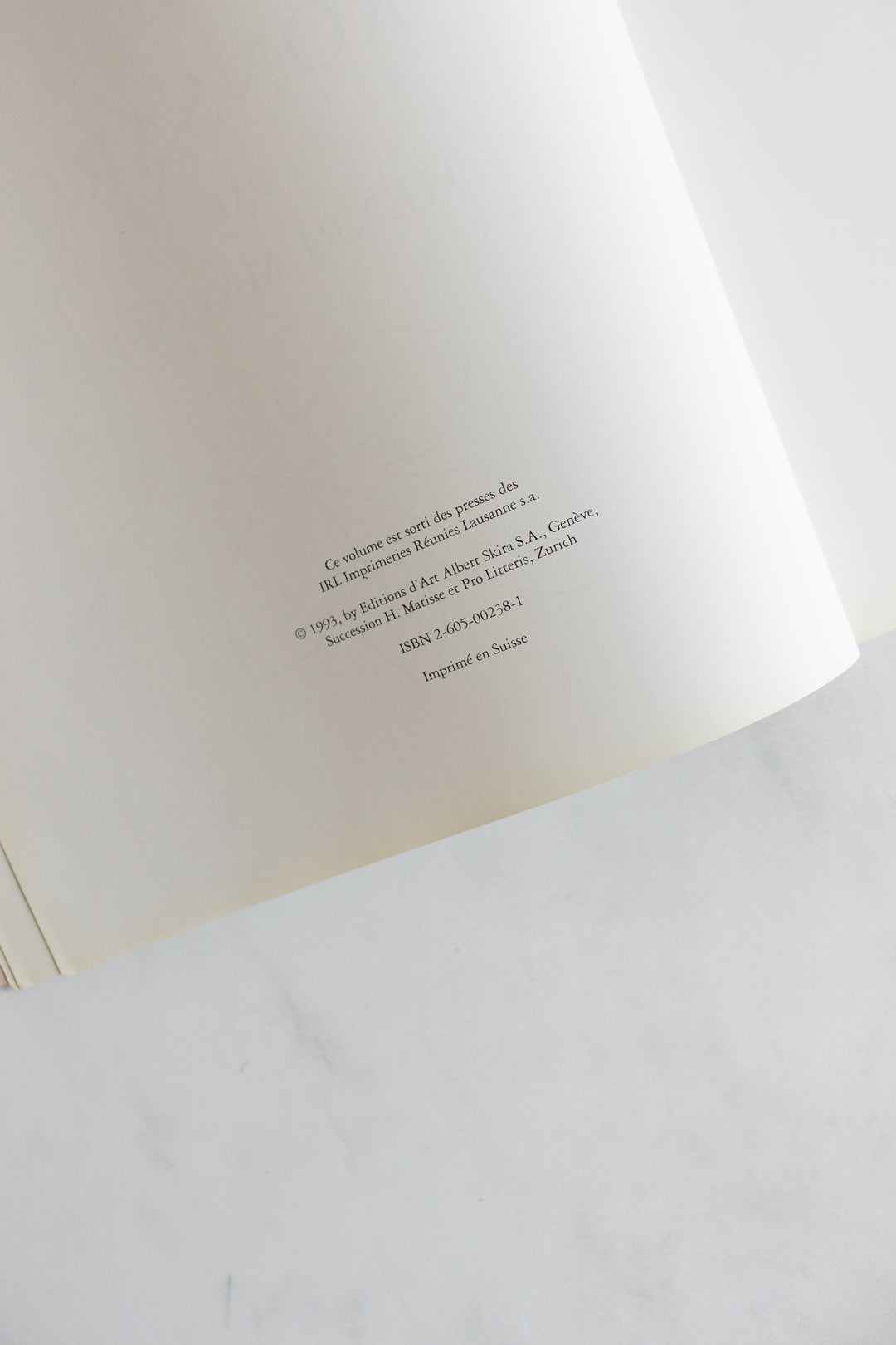 vintage Matisse art book "florilege des amours de ronsard"