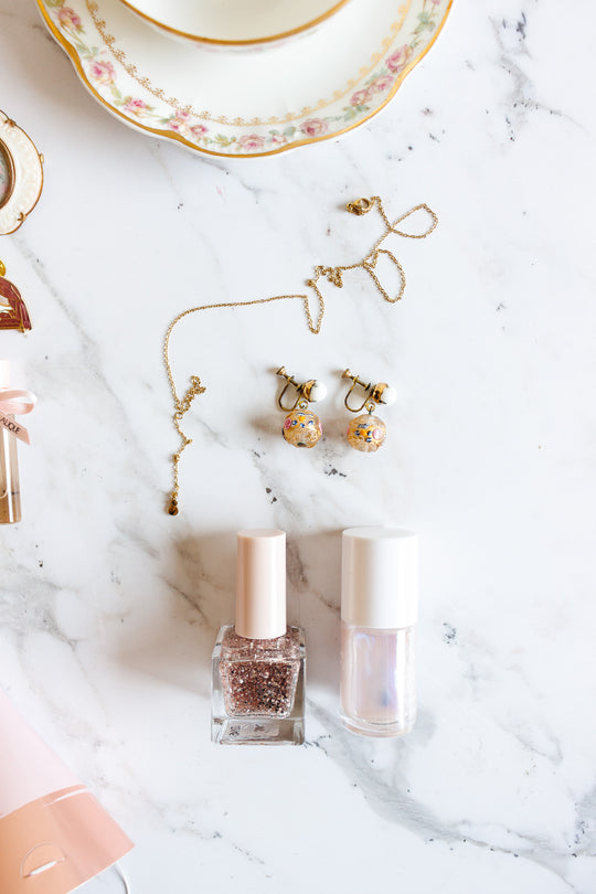 antique murano venetian white glass cabochon wedding cake bead earrings