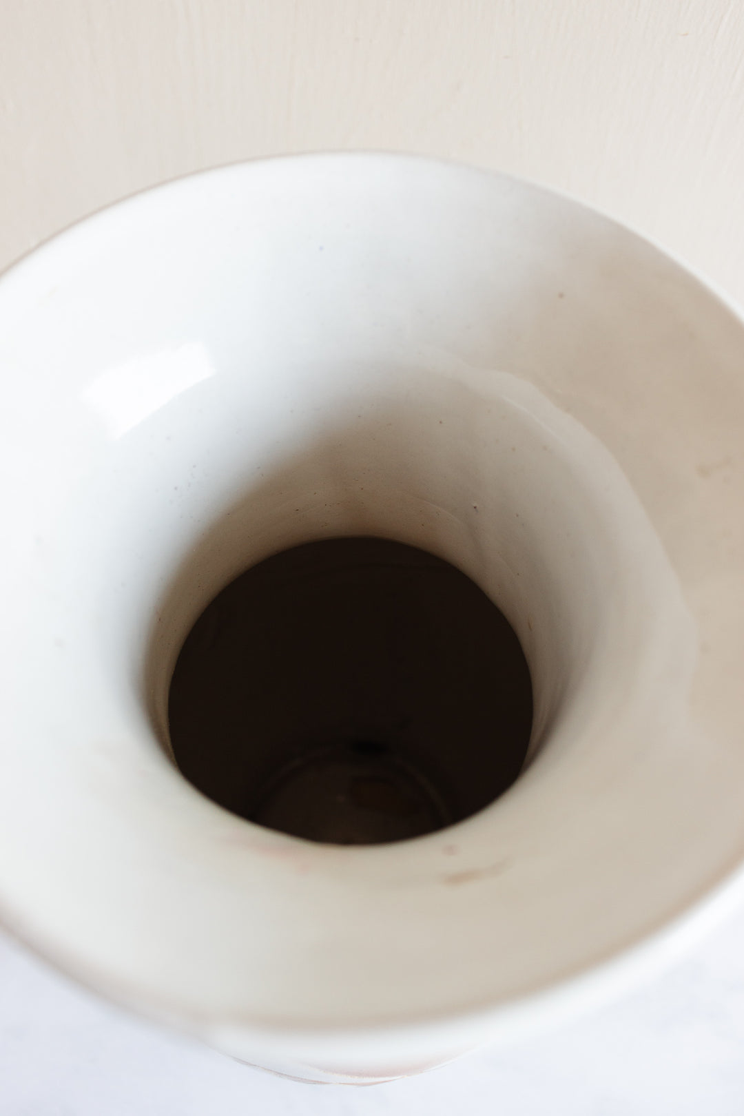 vintage italian handpainted pottery vase