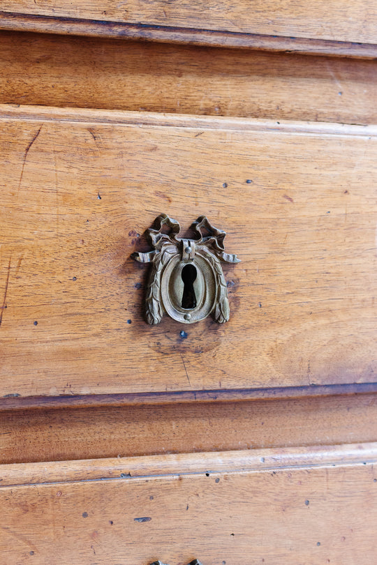 19th century french Louis XVI walnut secretary