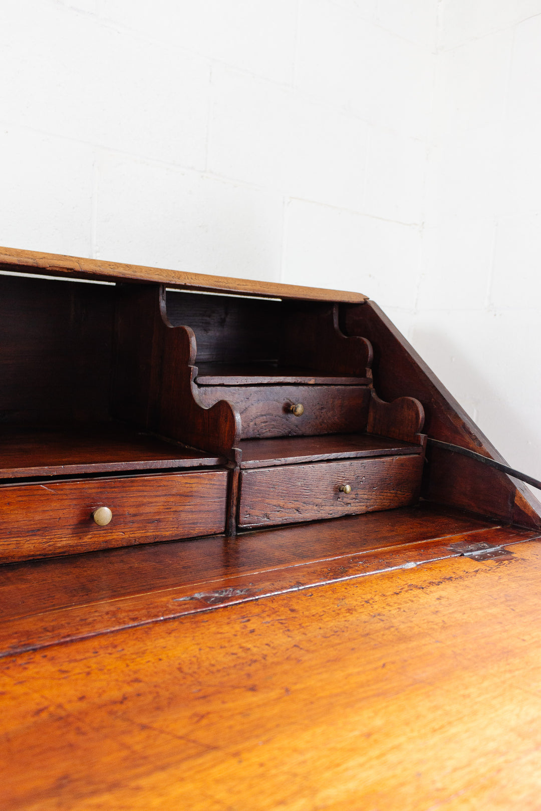 19th century french Louis XVI walnut secretary