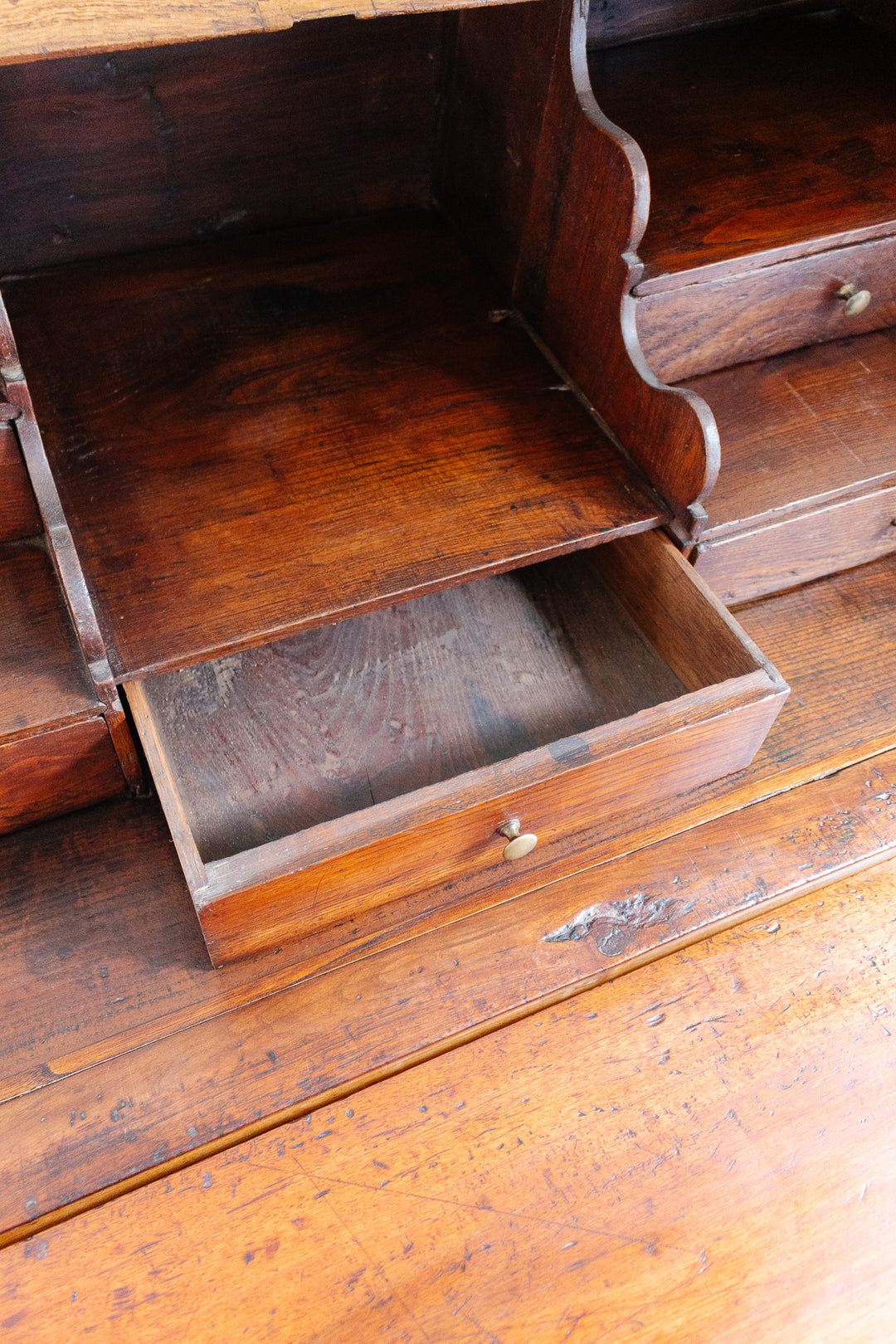 19th century french Louis XVI walnut secretary