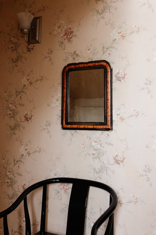 antique french faux tortoise shell louis philippe mirror