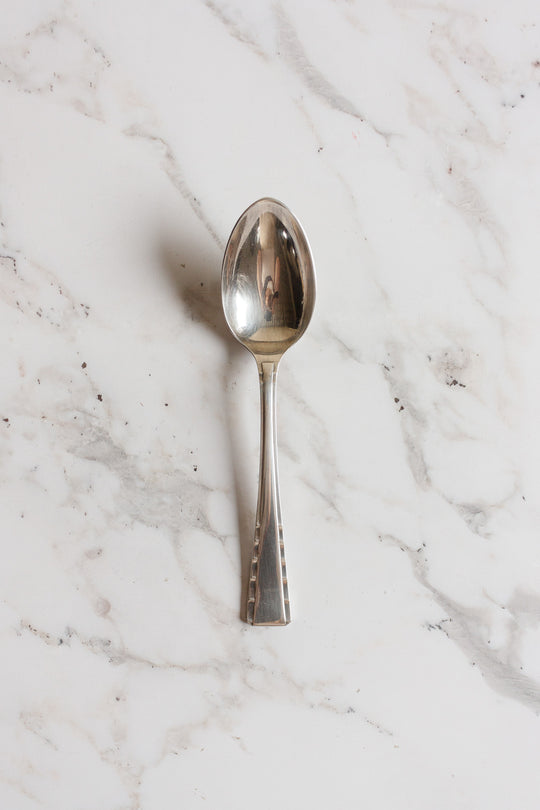 vintage french silverplate art deco flatware petite gift set