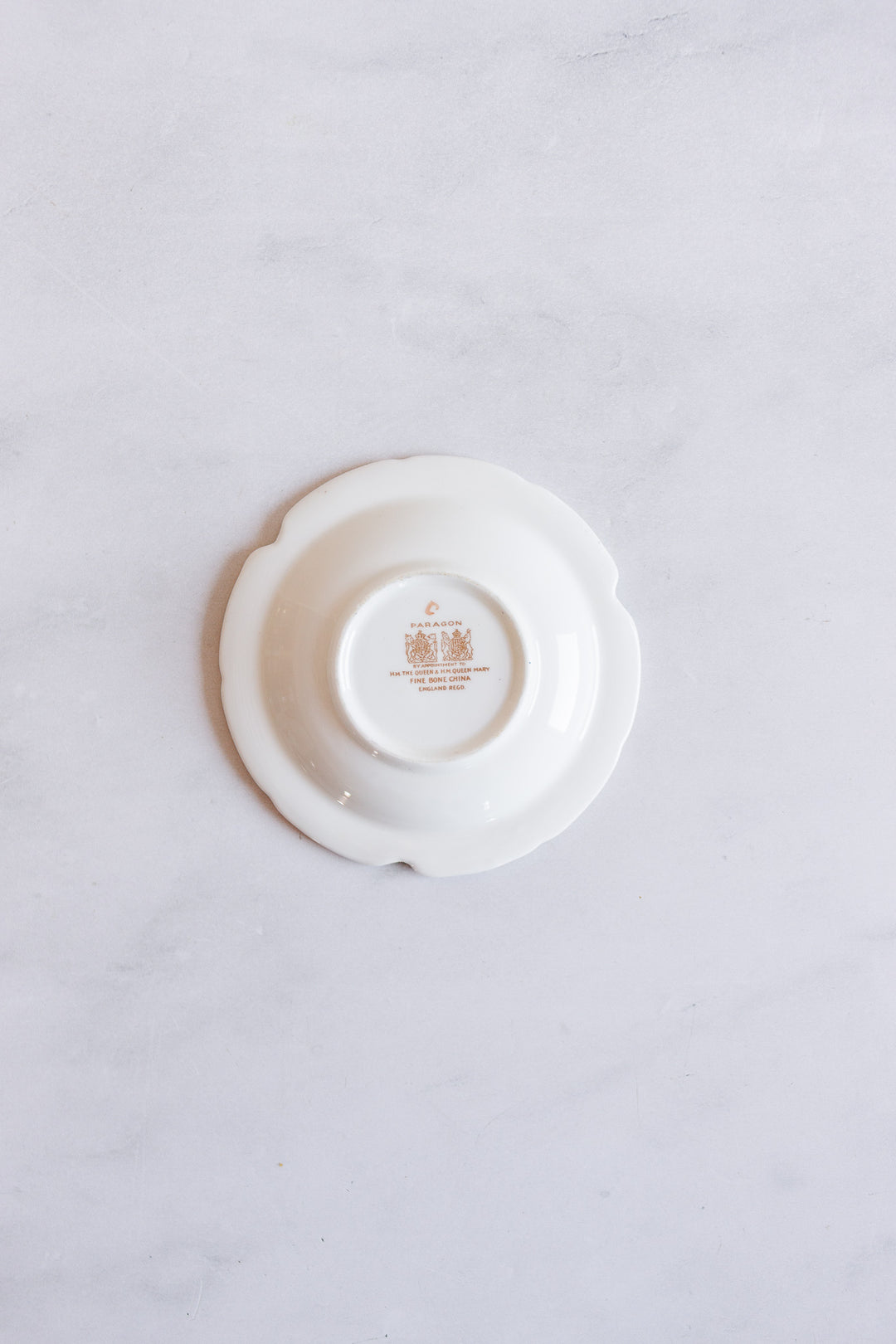 vintage paragon double warrant catch all trinket dish