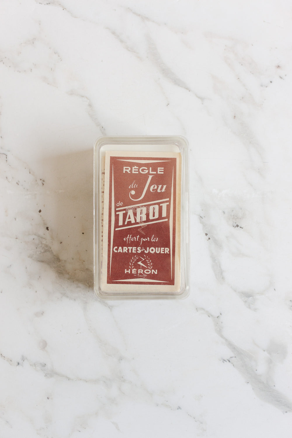 vintage jeu de tarot deck by Héron