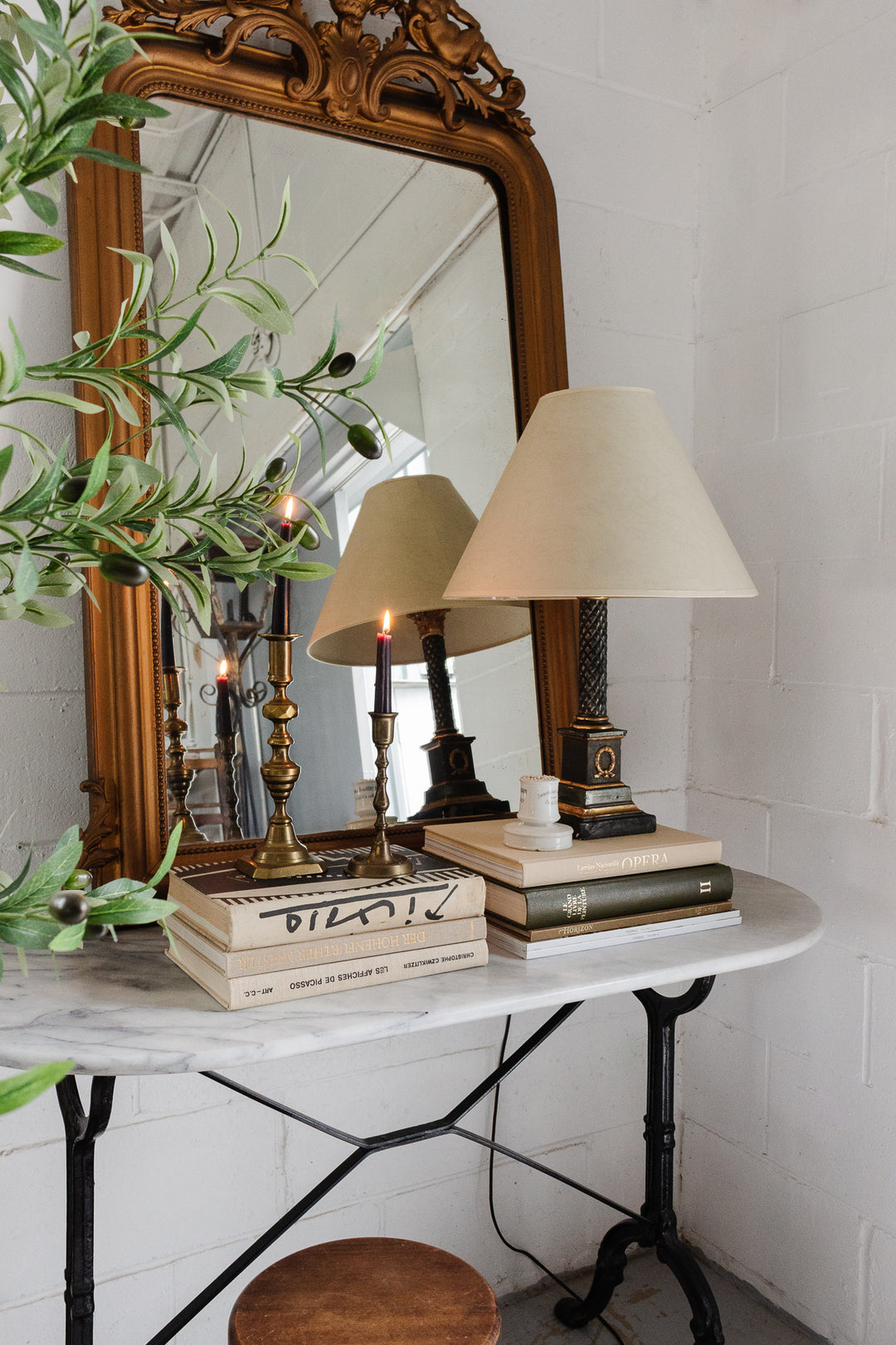 19th century French Louis Philippe overmantel mirror