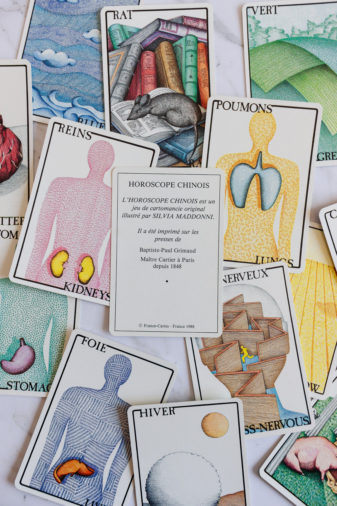 1988 horoscope chinois deck