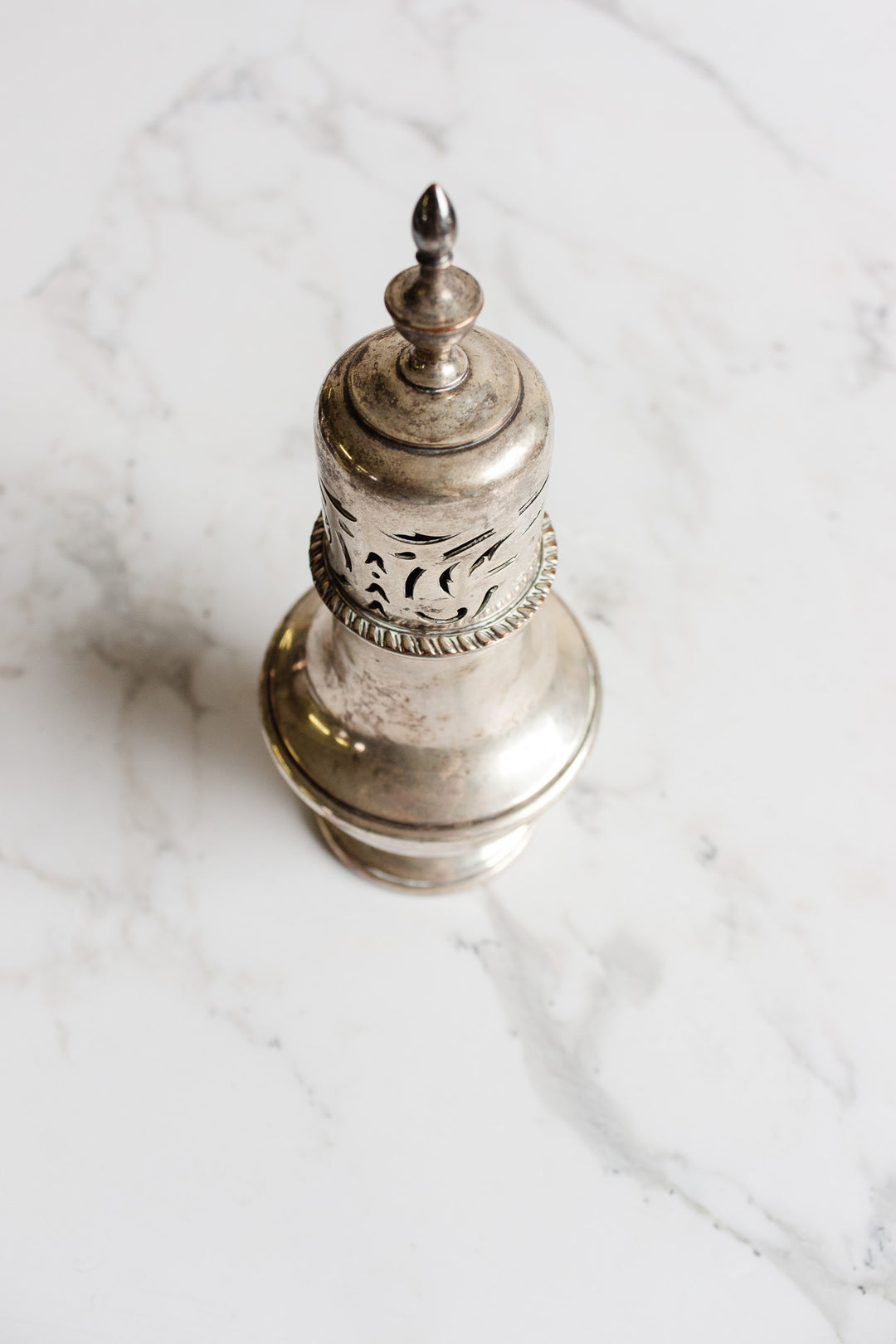 antique english sugar shaker