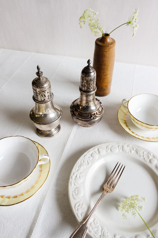 antique english sugar shaker