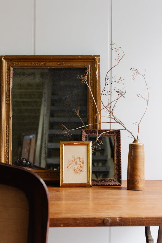 vintage italian hand made cherub artwork