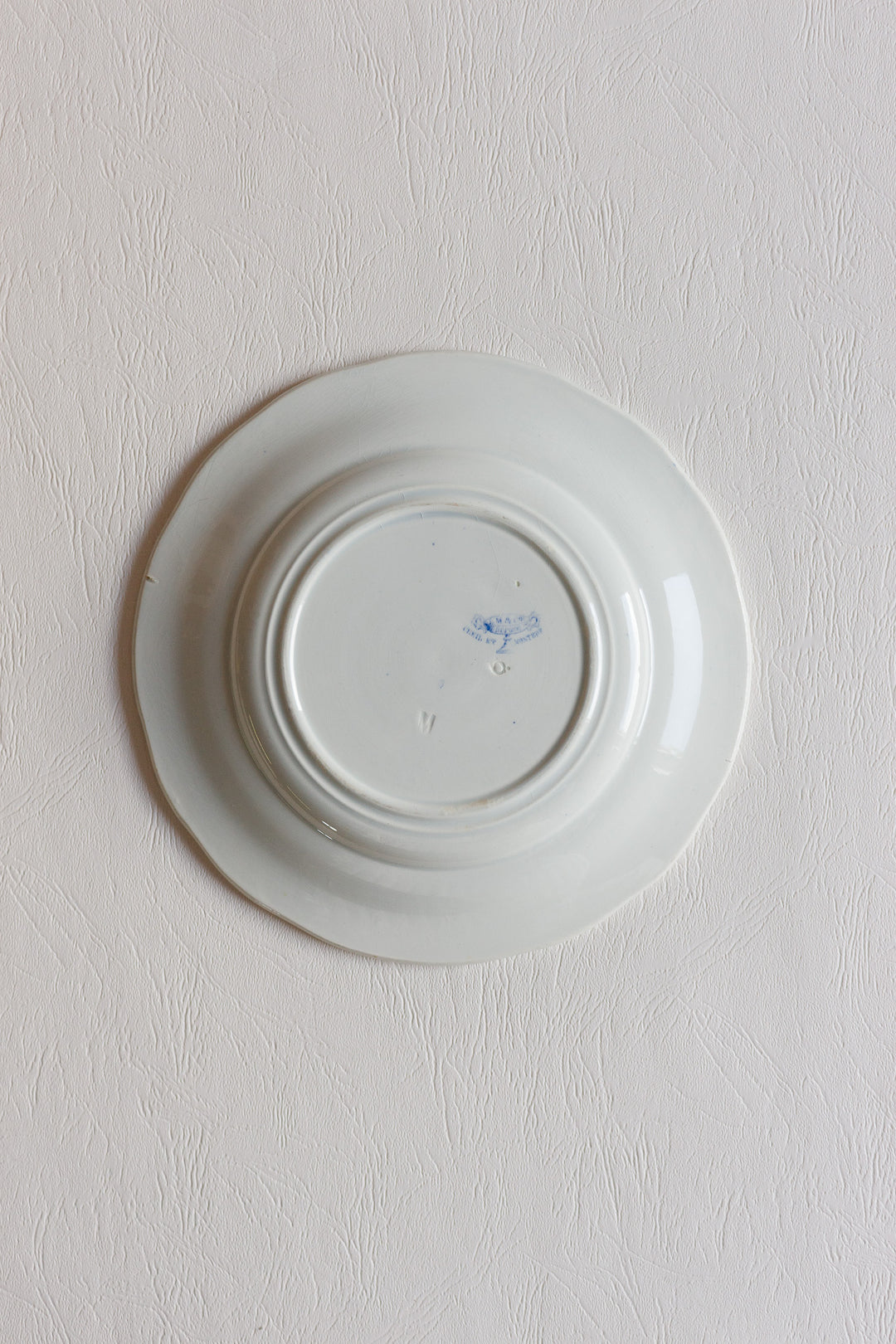 antique creil & montereau french talking plates