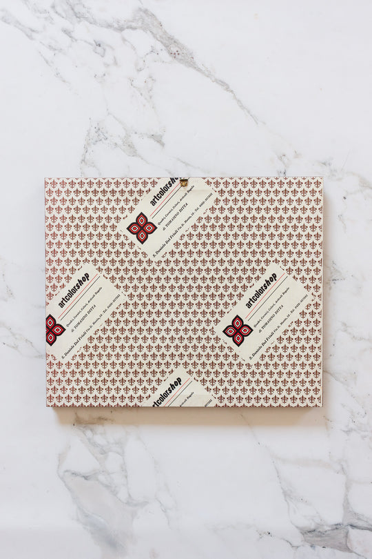 vintage italian woodblock print, villa manin