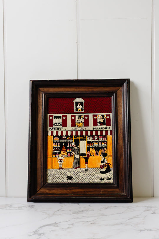 1970s Micheal cordi french naive painting
