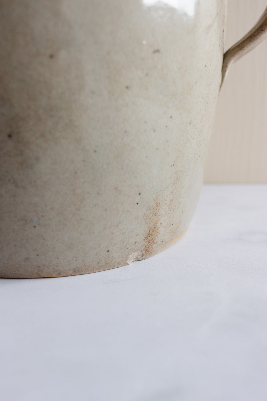 vintage french stoneware confit pot