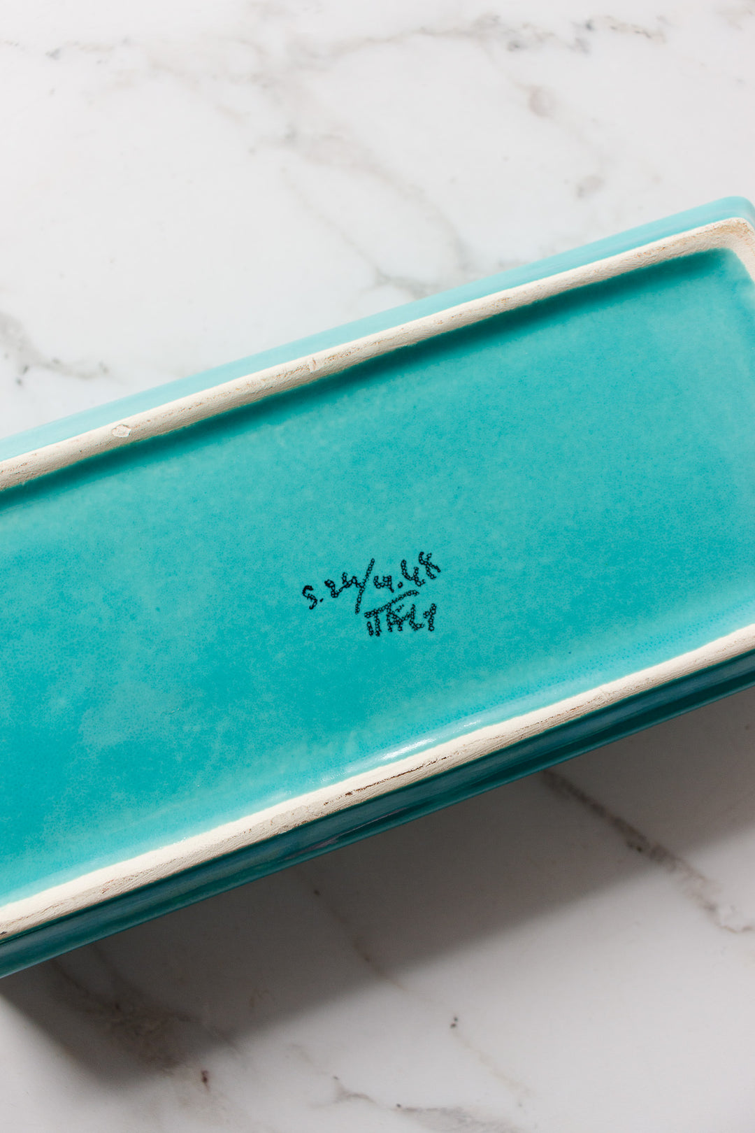 vintage italian hand ceramic painted jewelry box