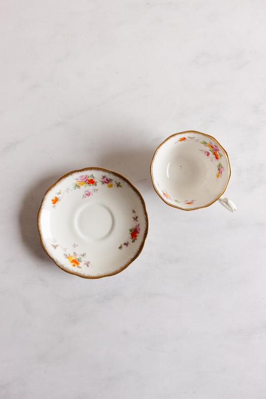 vintage royal albert crown china teacup and saucer