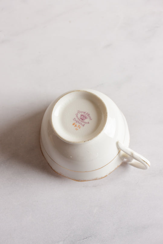 vintage royal albert crown china teacup and saucer