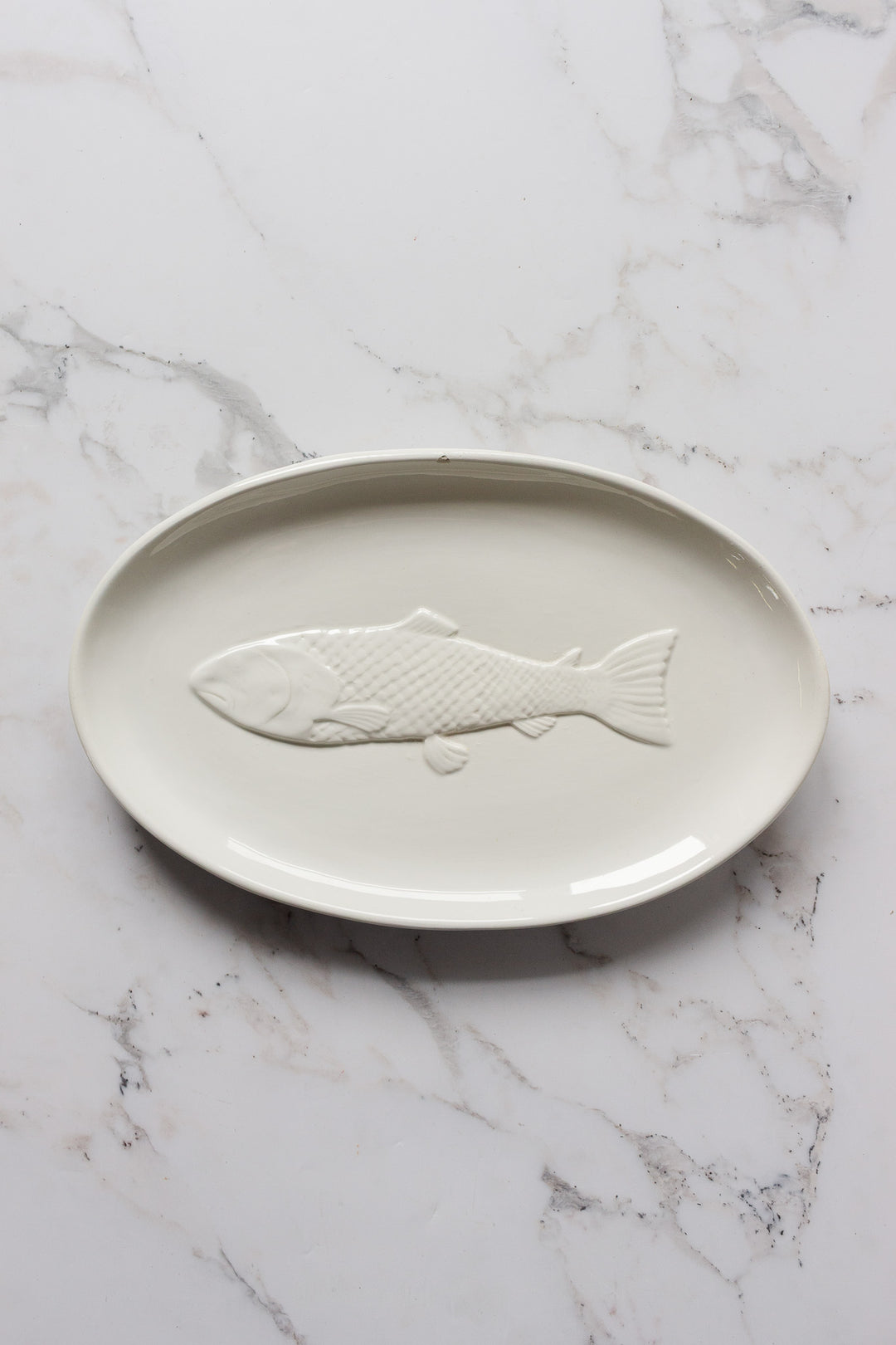vintage italian fish plates