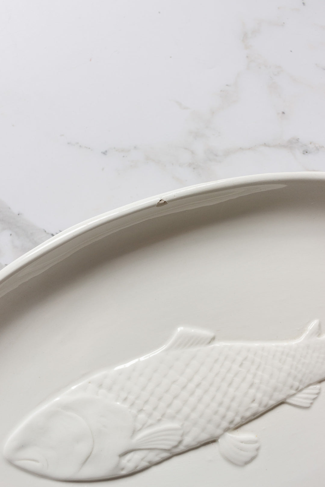 vintage italian fish plates