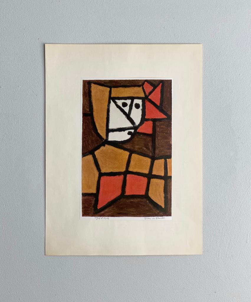 Woman in native costume, Klee