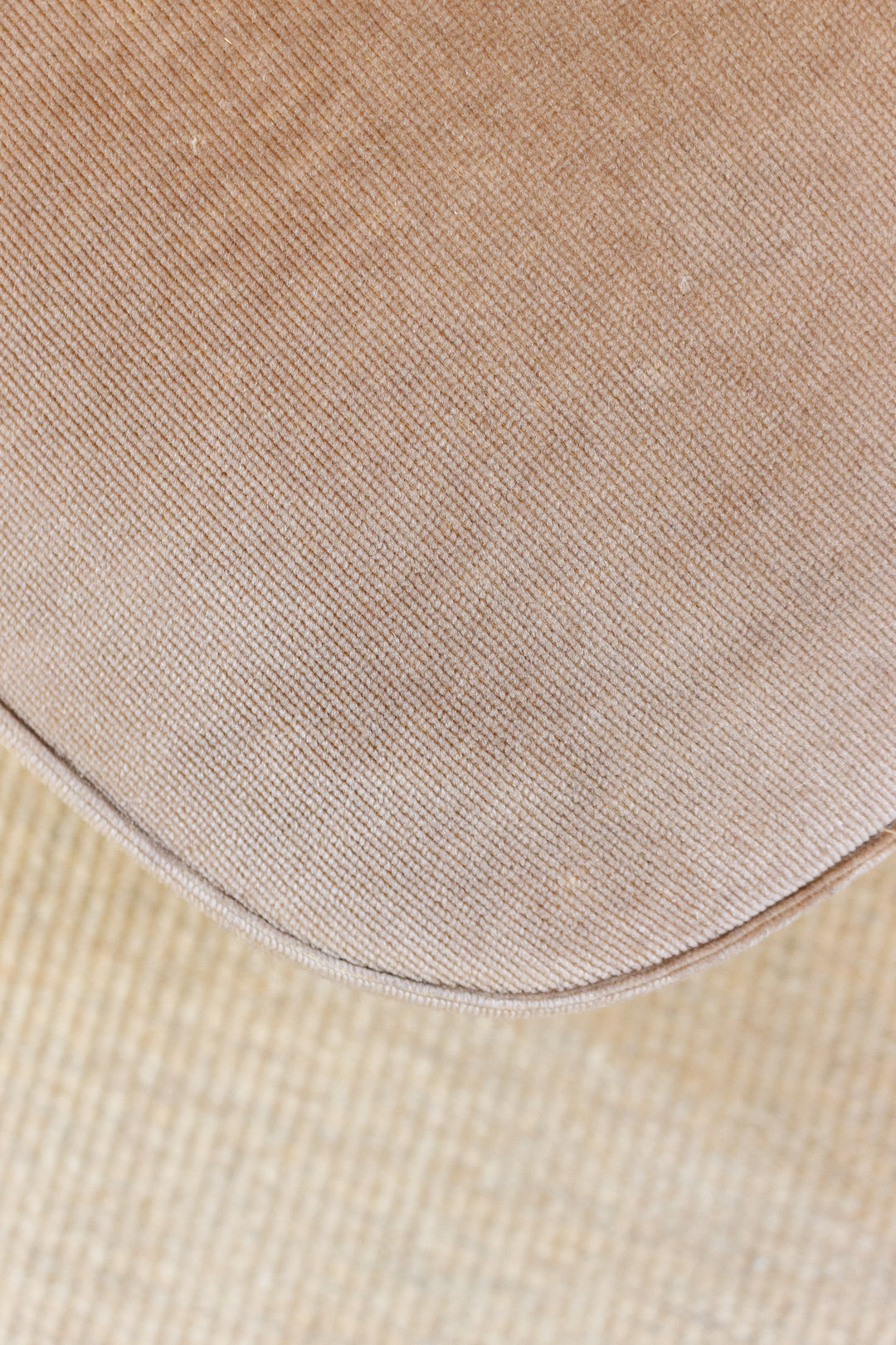 vintage french velvet slipper chair with fringe