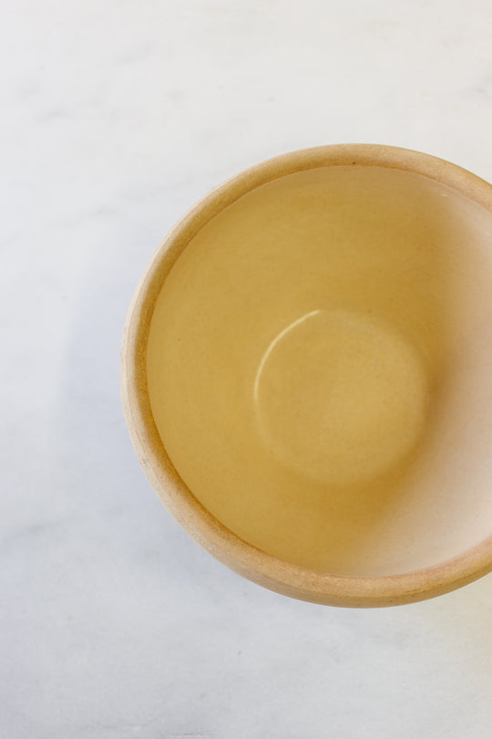 vintage french stoneware bowls, eclectic set of 3