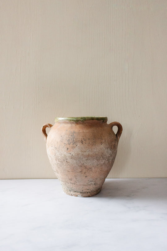 19th century Provençal terra cotta pot