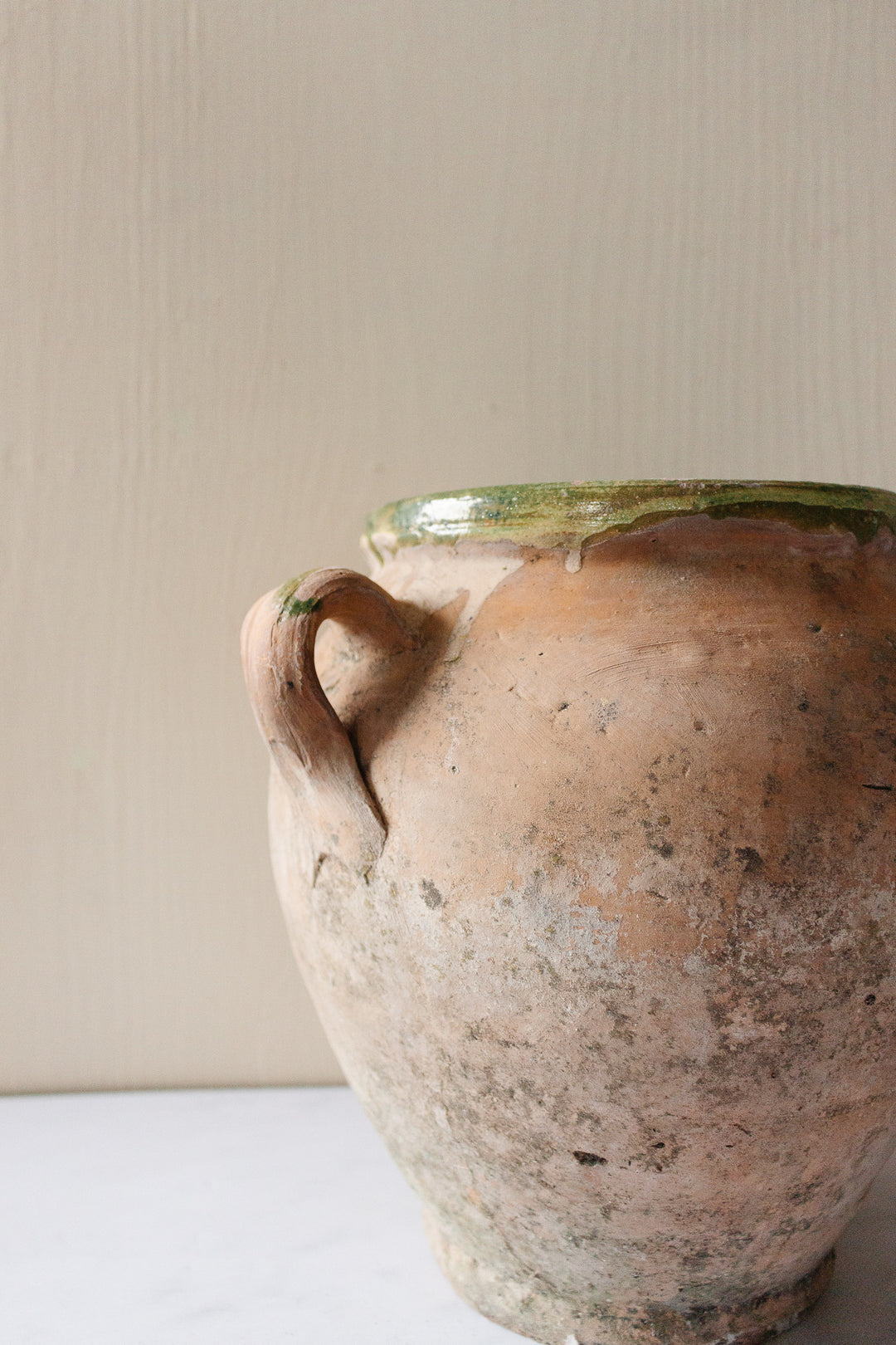 19th century Provençal terra cotta pot